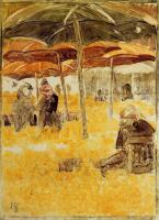 Prendergast, Maurice Brazil - The Orange Market